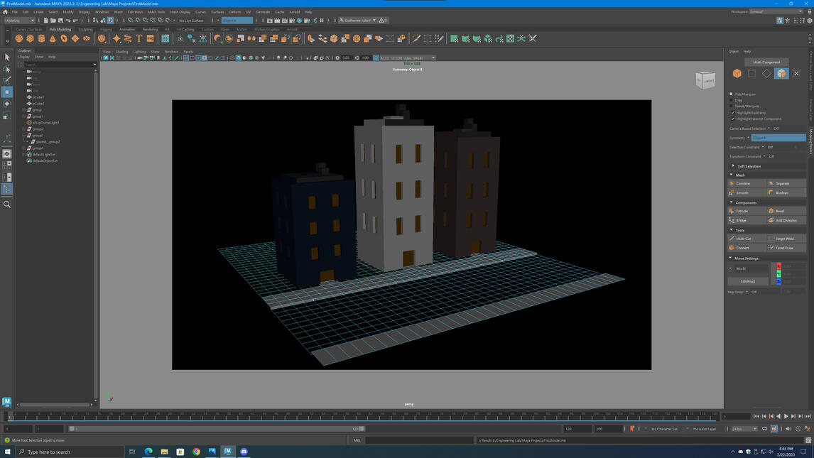 Work in progress – Autodesk Maya