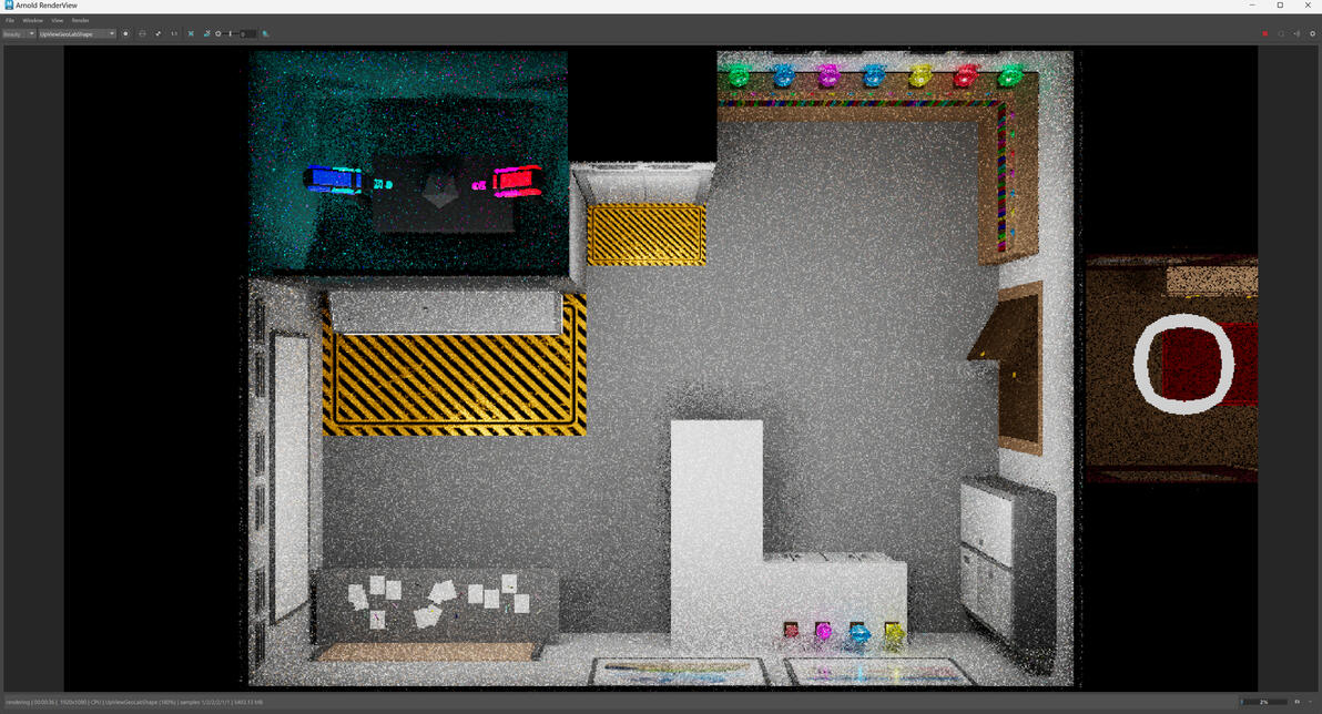 Work in progress – Autodesk Maya