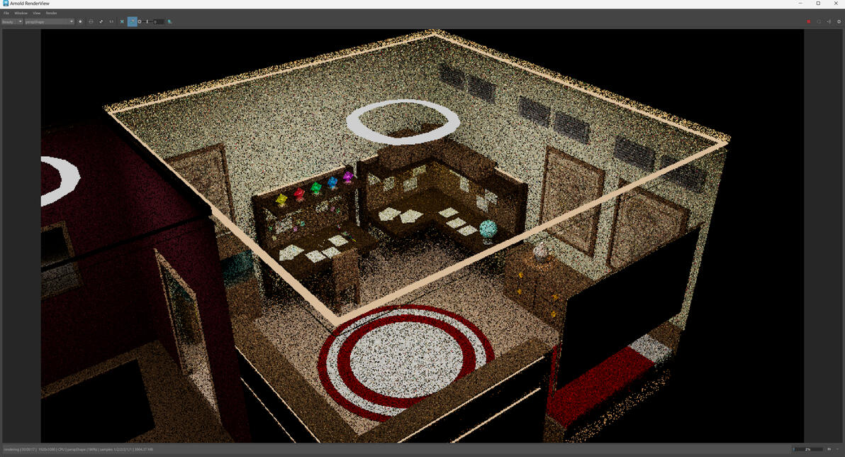 Work in progress – Autodesk Maya