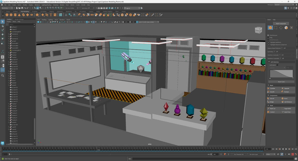 Work in progress – Autodesk Maya