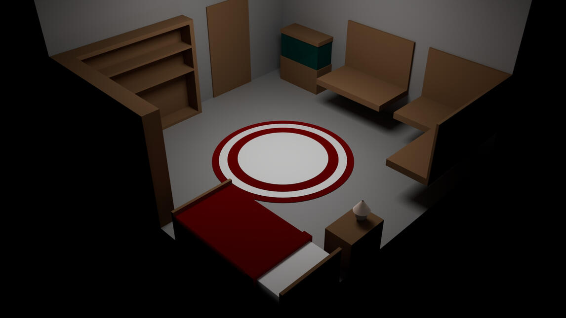 Bedroom Perspective 1 – Prototype