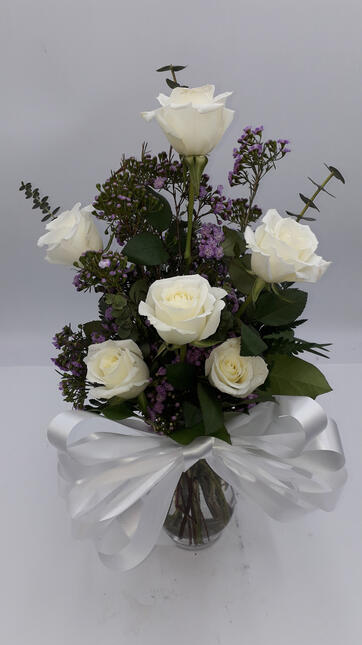 Roses – White &amp; Purple