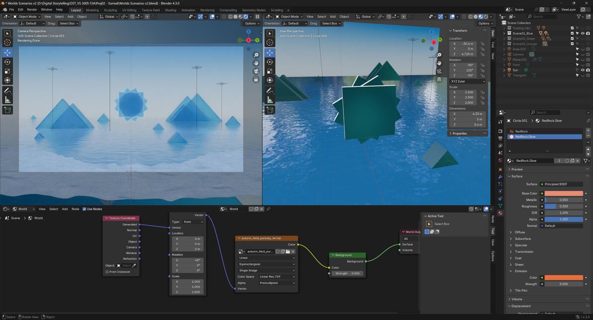 Work in progress – Blender