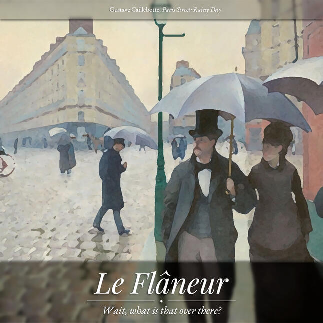 Gustave Caillebotte, Paris Street; Rainy Day