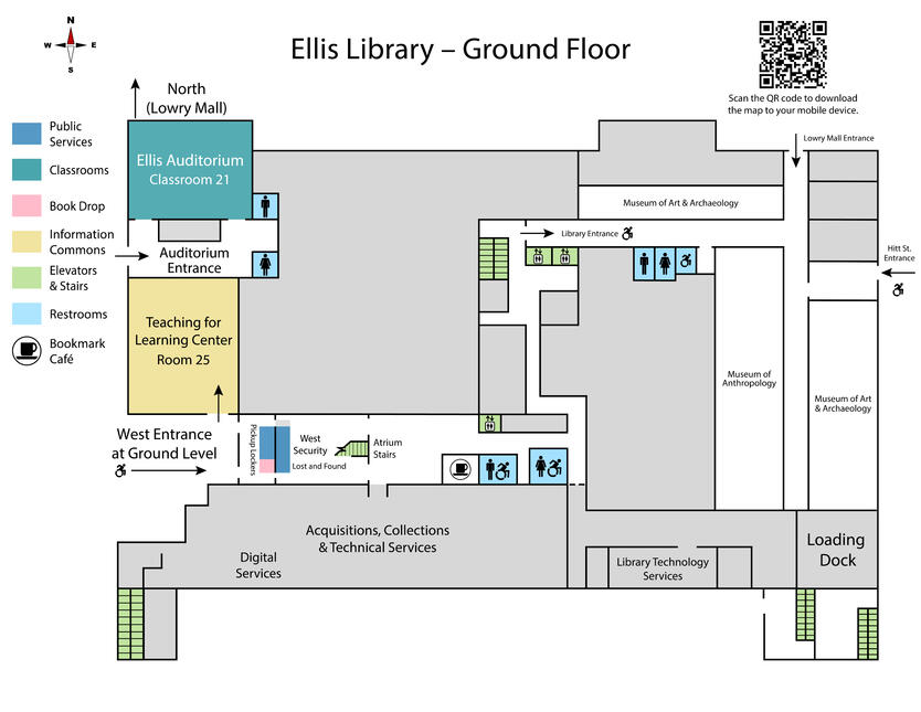 University of Missouri Ellis Library – Ground Floor
