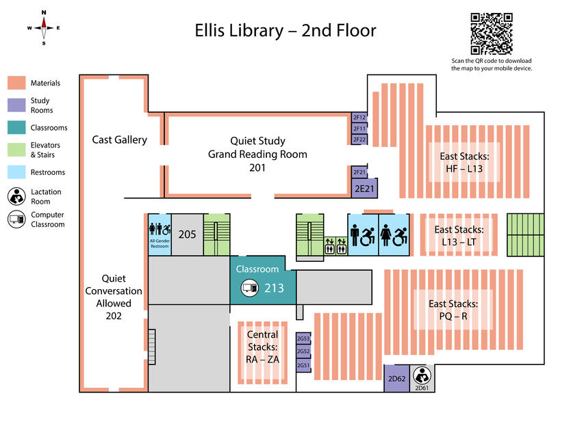 University of Missouri Ellis Library – 2nd Floor