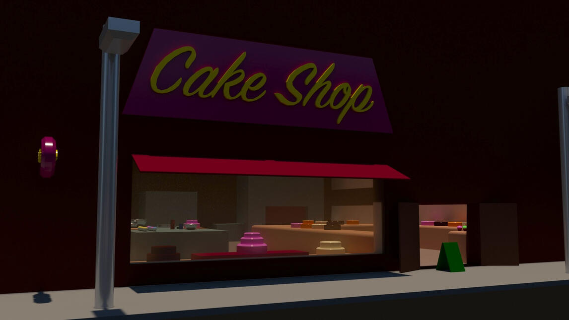 Cake Shop – Exterior