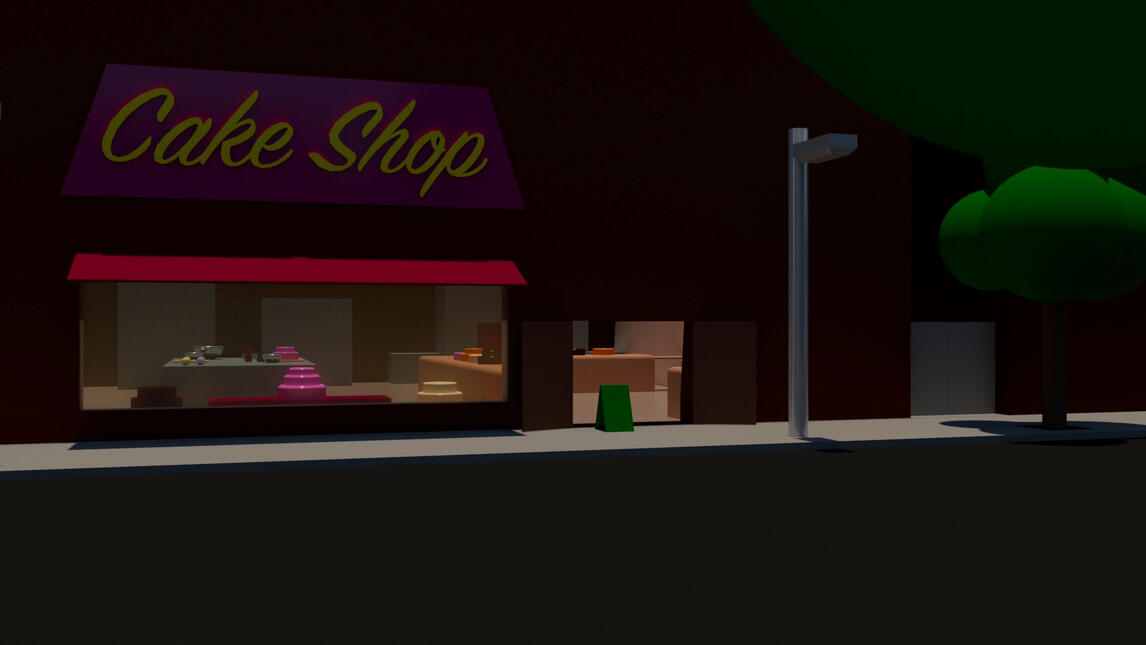 Cake Shop – Exterior